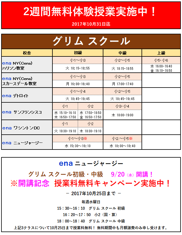 グリムスクール 課題図書 中級上級 多読 読書感想文 ベネッセ くもん