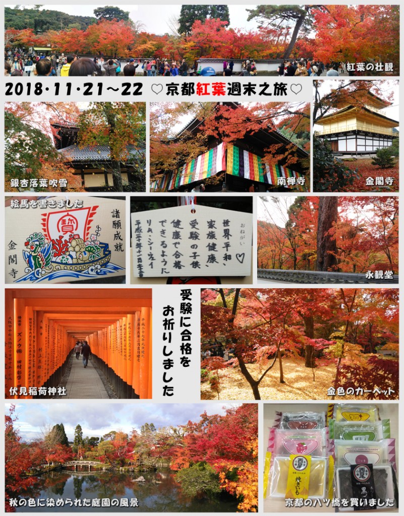 Kyoto Trip Collage